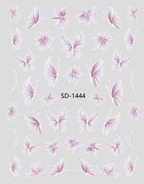 Nail Sticker 3D - 1444 - Butterfly