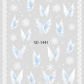 Nail Sticker 3D - 1441 - Butterfly