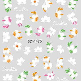 Nail Sticker 3D - 1476 - Flower