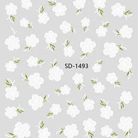 Nail Sticker 3D - 1493 - Flower