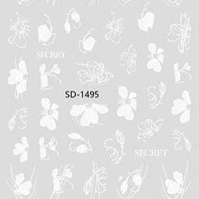 Nail Sticker 3D - 1495 - Flower