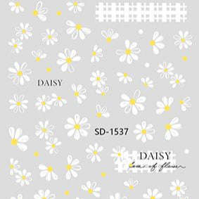 Nail Sticker 3D - 1537 - Flowers