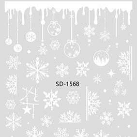 Nail Sticker 3D - 1568 - Christmas