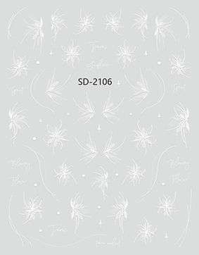 Nail Sticker 3D - 2106 - Décor