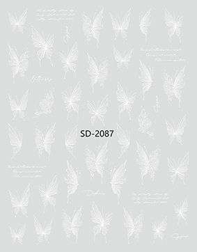 Nail Sticker 3D - 2087 - Butterfly