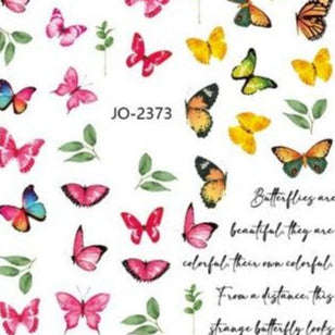 Nail Sticker - 2373 - Butterfly