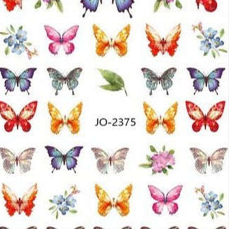Nail Sticker - 2375 - Butterfly