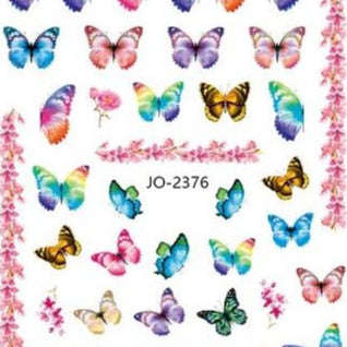 Nail Sticker - 2376 - Butterfly
