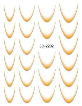 Nail Sticker - 3D French Ombre