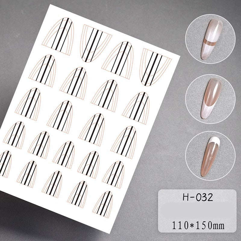 Nail Sticker - Stencil for Airbrushing