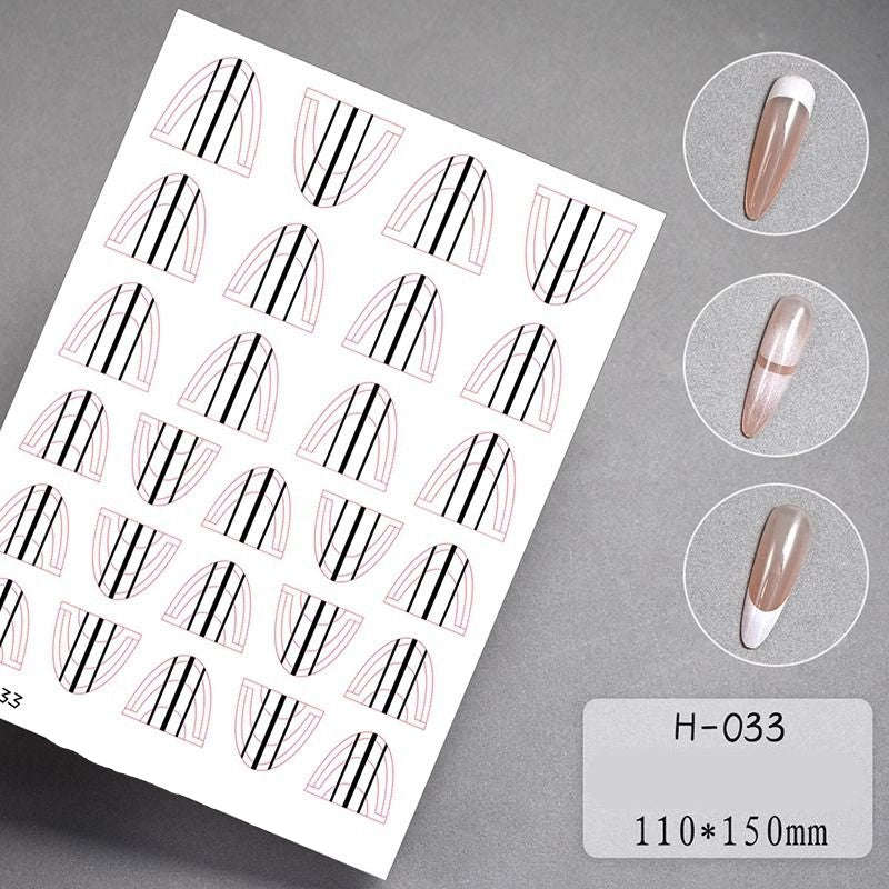Nail Sticker - Stencil for Airbrushing