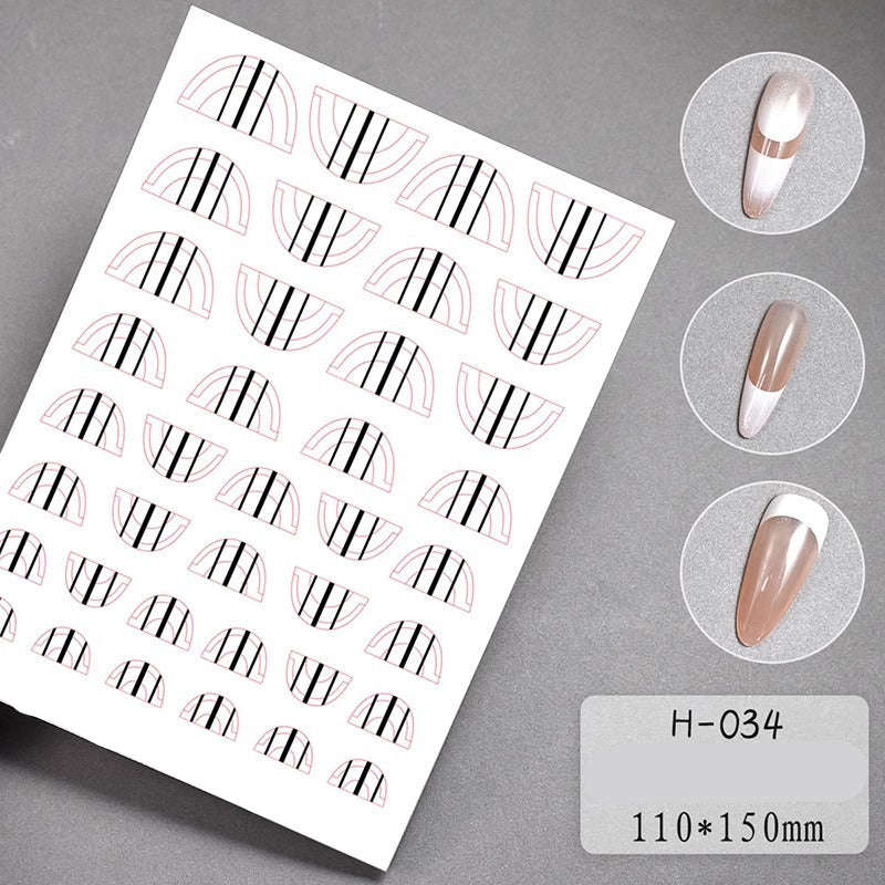 Nail Sticker - Stencil for Airbrushing