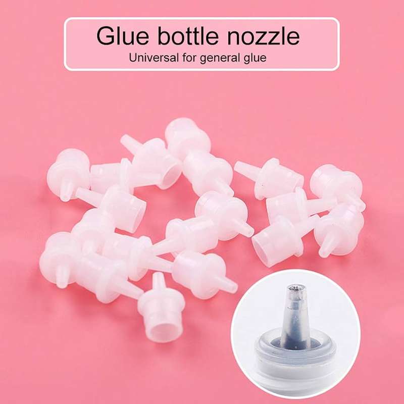 Eyelash Extension Glue Replacement Nozzle & Tool