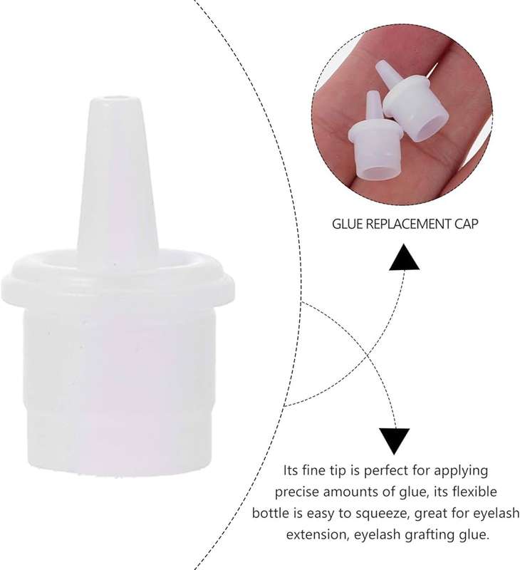 Eyelash Extension Glue Replacement Nozzle & Tool