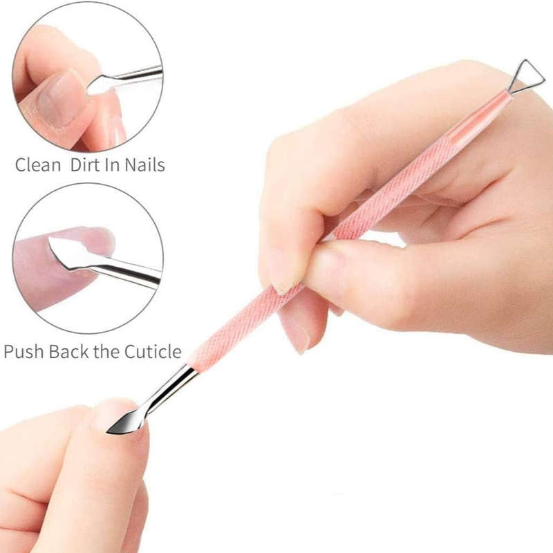 Crater / Cuticle Peeler Scraper & Pusher