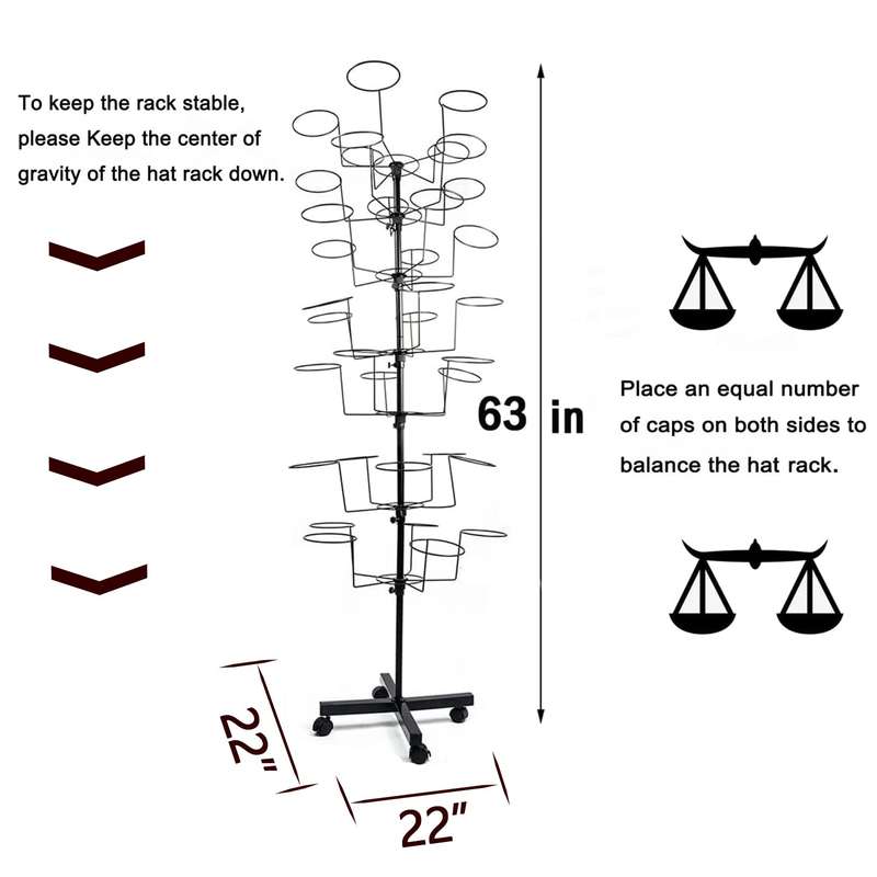 Multi Wig/Hat Stand