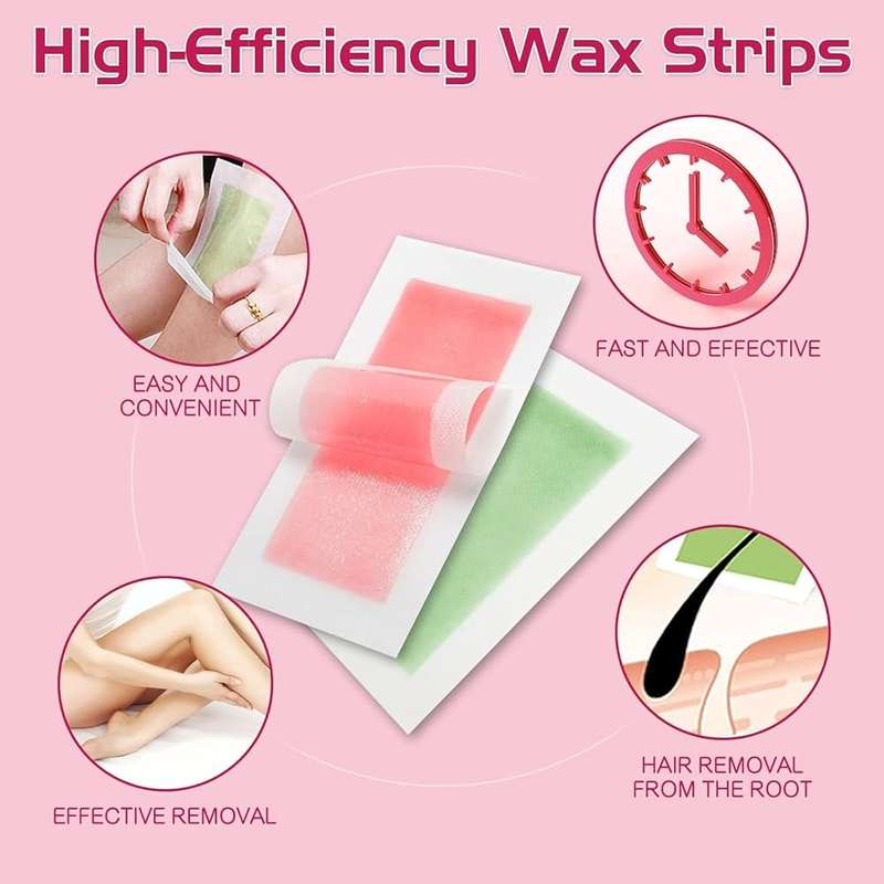 Body Wax Strips - 1 Strip (Double Sided Strips)