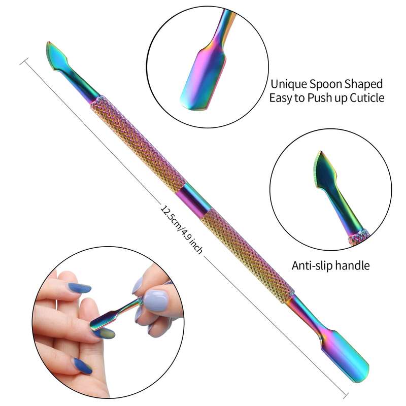 Cuticle Pusher - Colourful