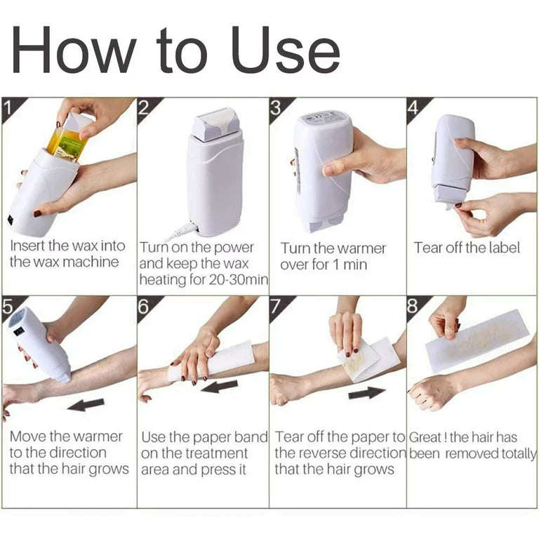 Single Depilatory Heater / Roll On Wax Heater - 3in 1