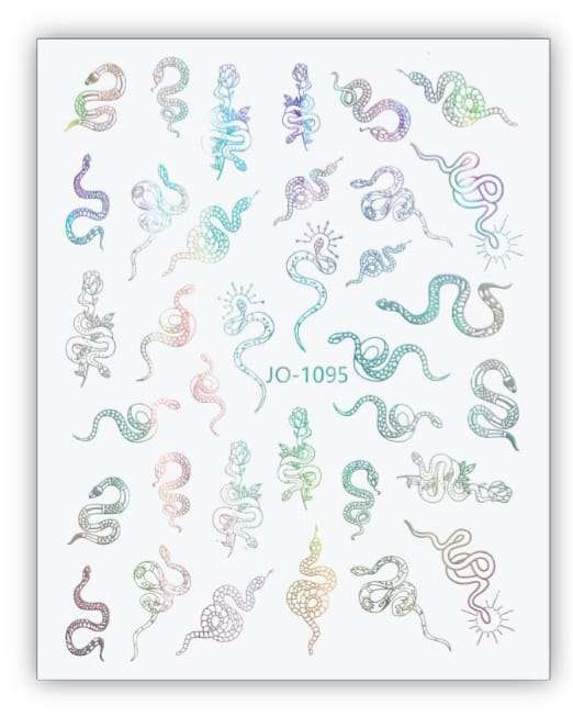 Nail Sticker - 1095 - Snake