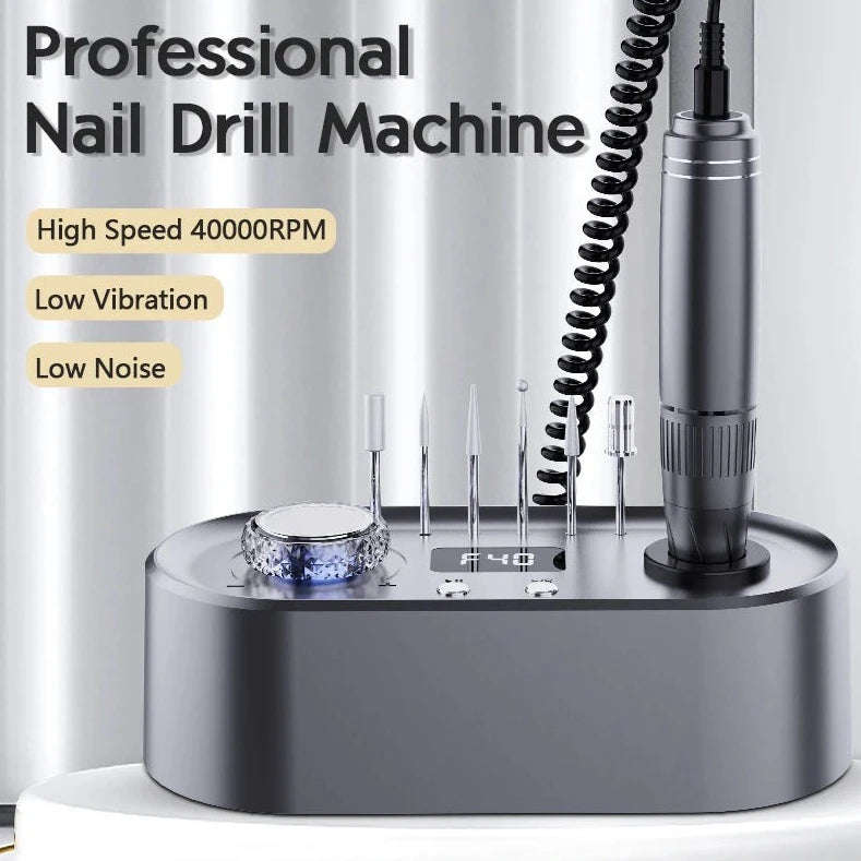40000rpm Electric Nail File/Drill Machine UV701