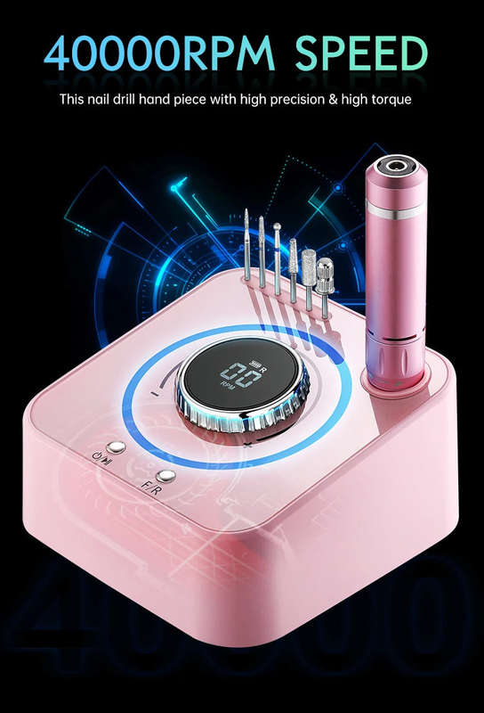 40000rpm Electric Nail File/Drill Machine UV601