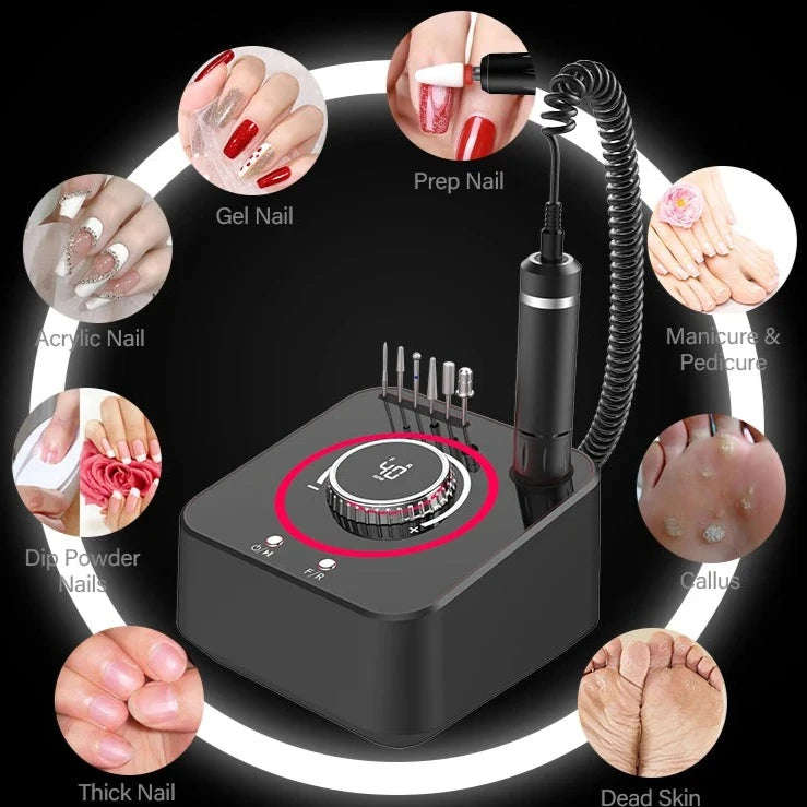 40000rpm Electric Nail File/Drill Machine UV601