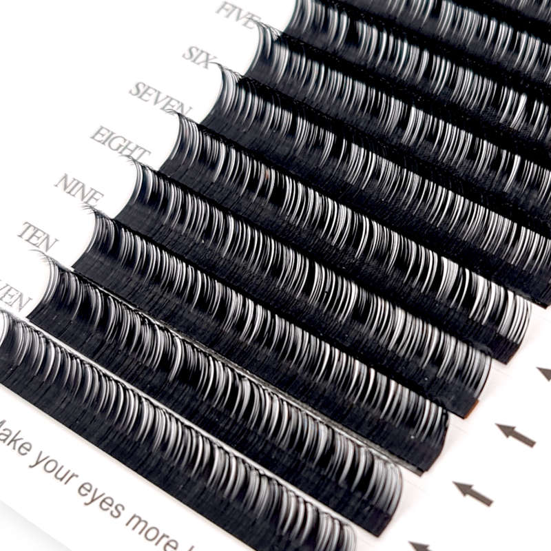 Premium False Eyelashes - Individual - 0.10 C - 10mm