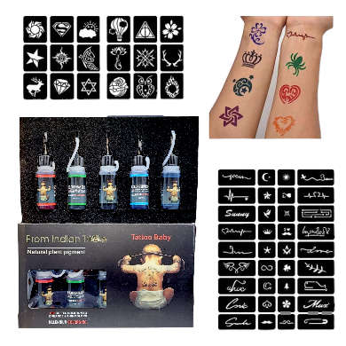 Temporary Tattoo Pigment Liquid - 10ml