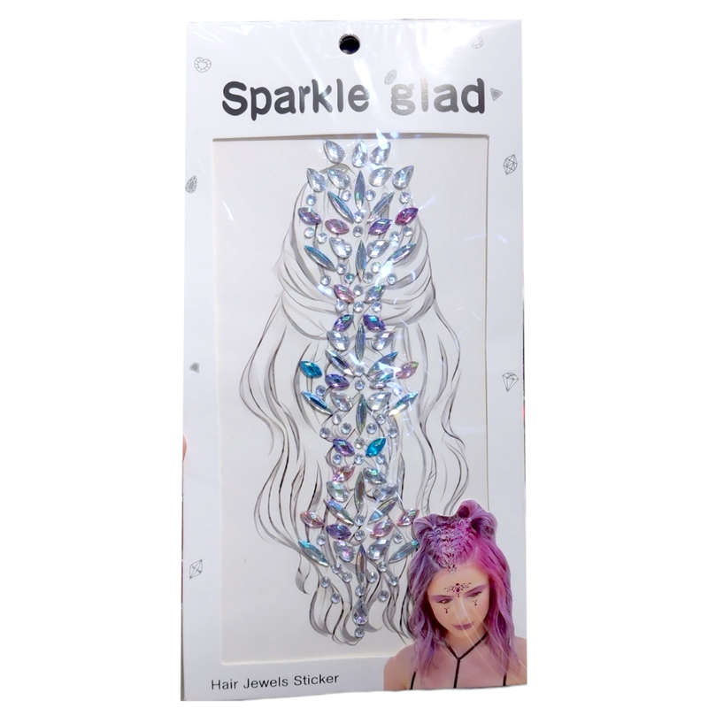 Body Gem Art Sticker - Hair