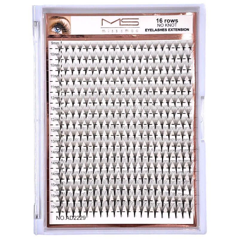 Eyelash Extension - Knot Free - 10P-0.07-Mix