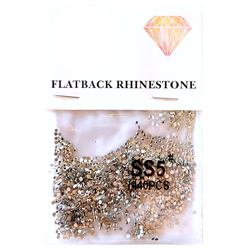 Rhinestones - Flatback - Silver