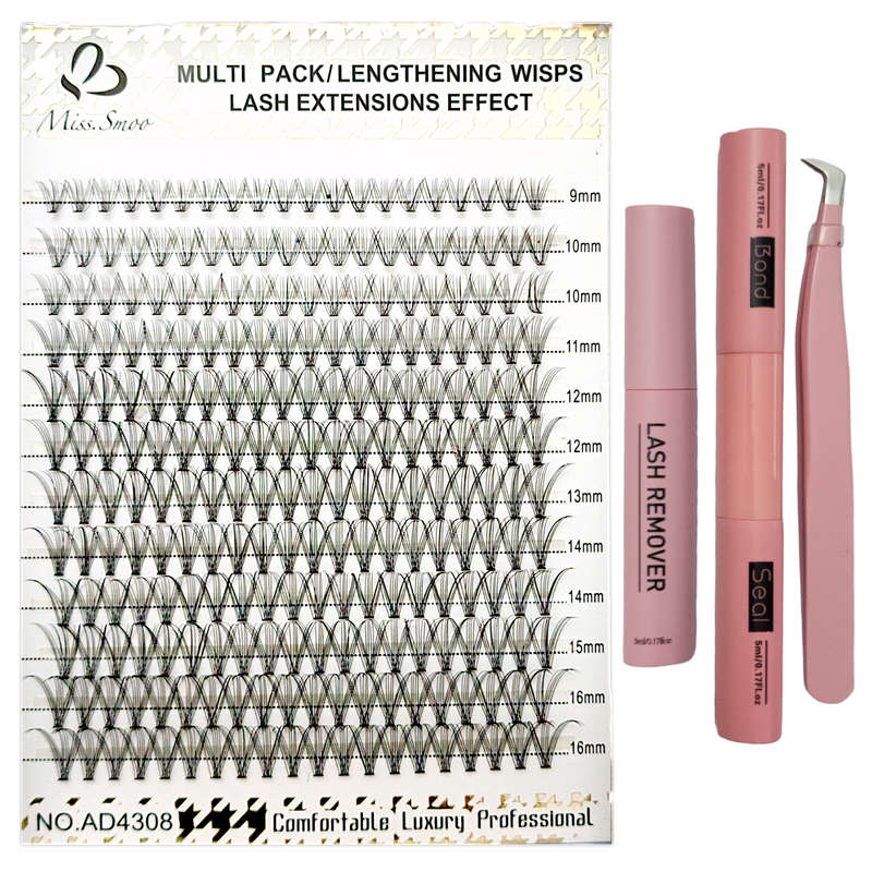 Eyelash Extension Set - 20P-D-Mix