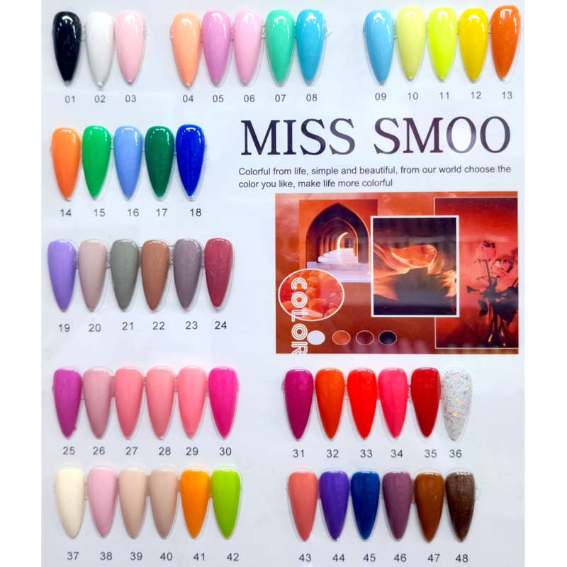 Miss Smoo - UV Gel Polish - Bow - 15ml