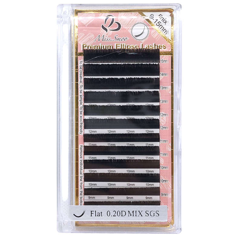 Eyelash Extension - Flat - 0.20D - Mix SGS