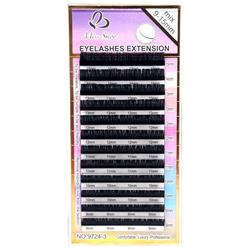 Eyelash Extension - Single - 0.15DD - Mix SGS MSDS