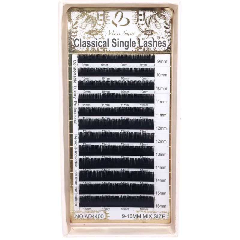 Eyelash Extension - Classical Single - 0.01DD - Mix