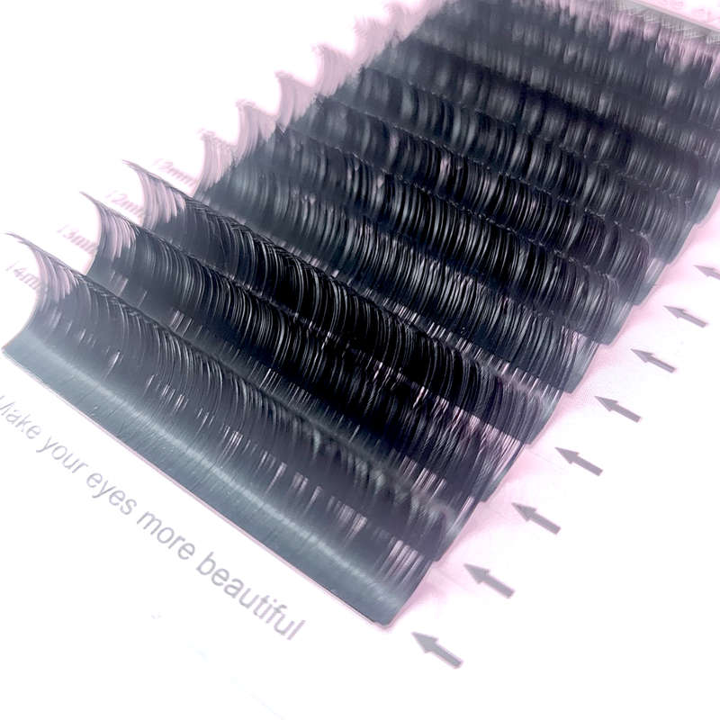 Premium False Eyelashes - Individual - 0.10 C - 9mm to 14mm Mix