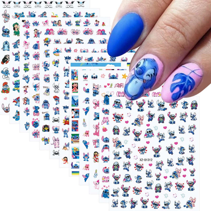 Nail Sticker - Lilo & Stitch
