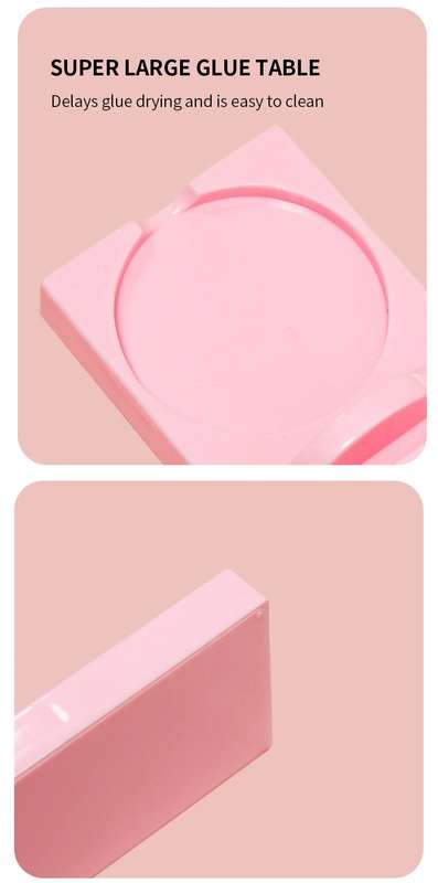 Eyelash Plate - Grafting Assistor - Pink