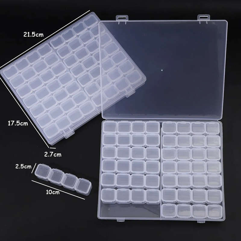 Storage Box Plastic - Division Box - 112 Compartments