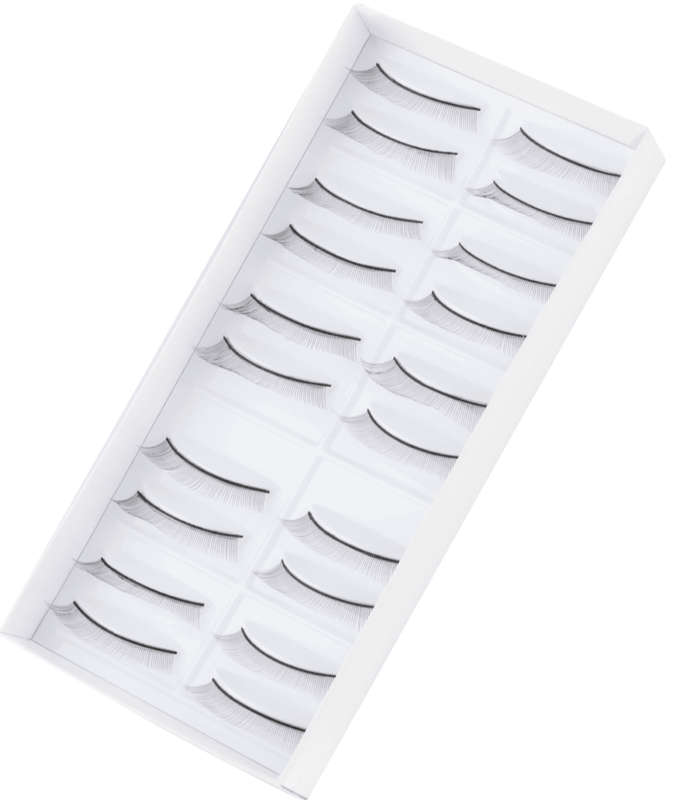 Eyelash Extension Practice/Training Stick-On Lashes - 10 pairs
