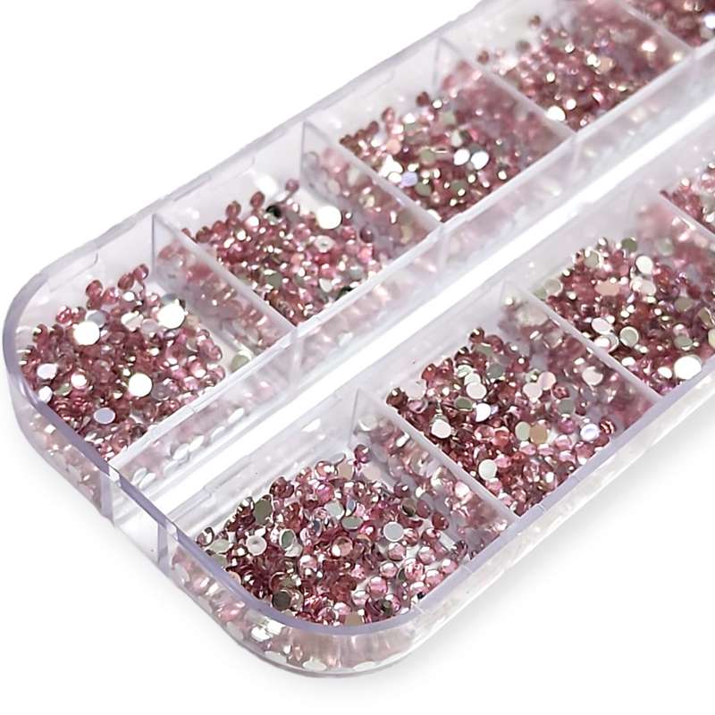 Rhinestones - Pink - 3000pcs