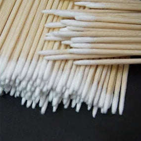 Wooden Cotton Swab - Double Sided - 100pcs