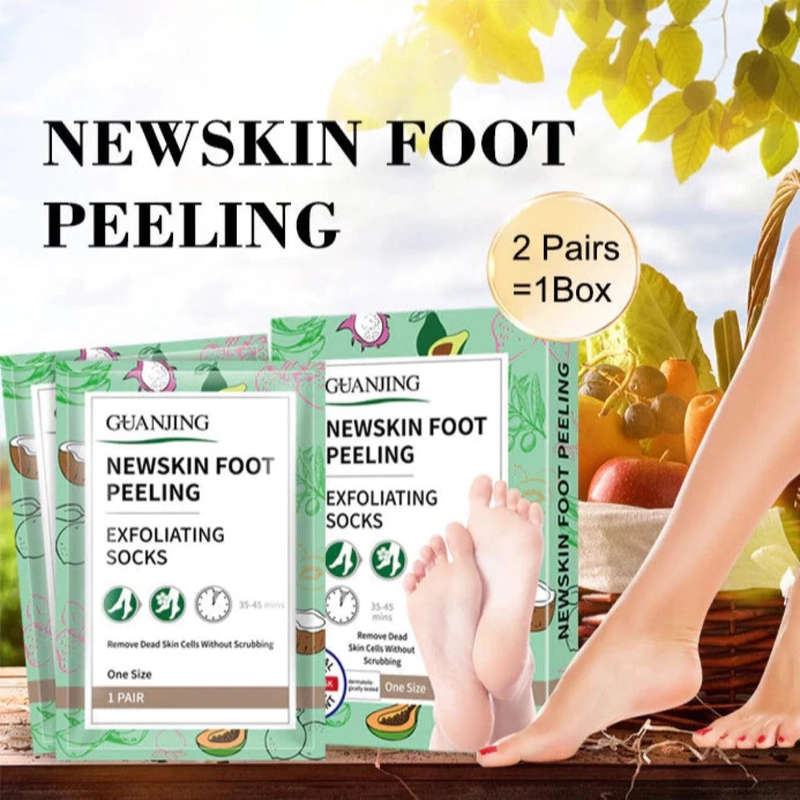 Newskin Foot Peeling - Exfoliating Socks - 2pcs