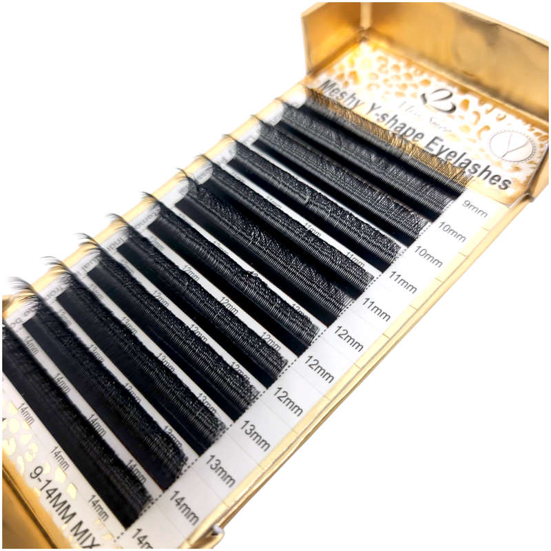 Eyelash Extension - YY - 0.07DD - Mix 9 to 14mm