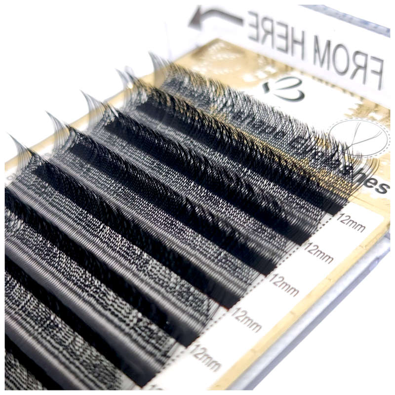 Eyelash Extension - YY - 0.07C - 12mm