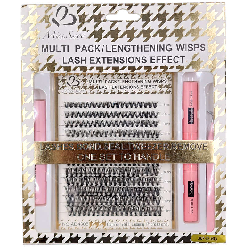 Eyelash Extension Set - 30P-D-Mix