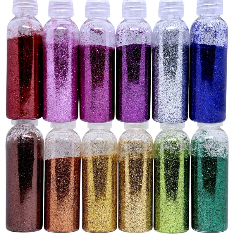 Glitter - Fine - 12pcs