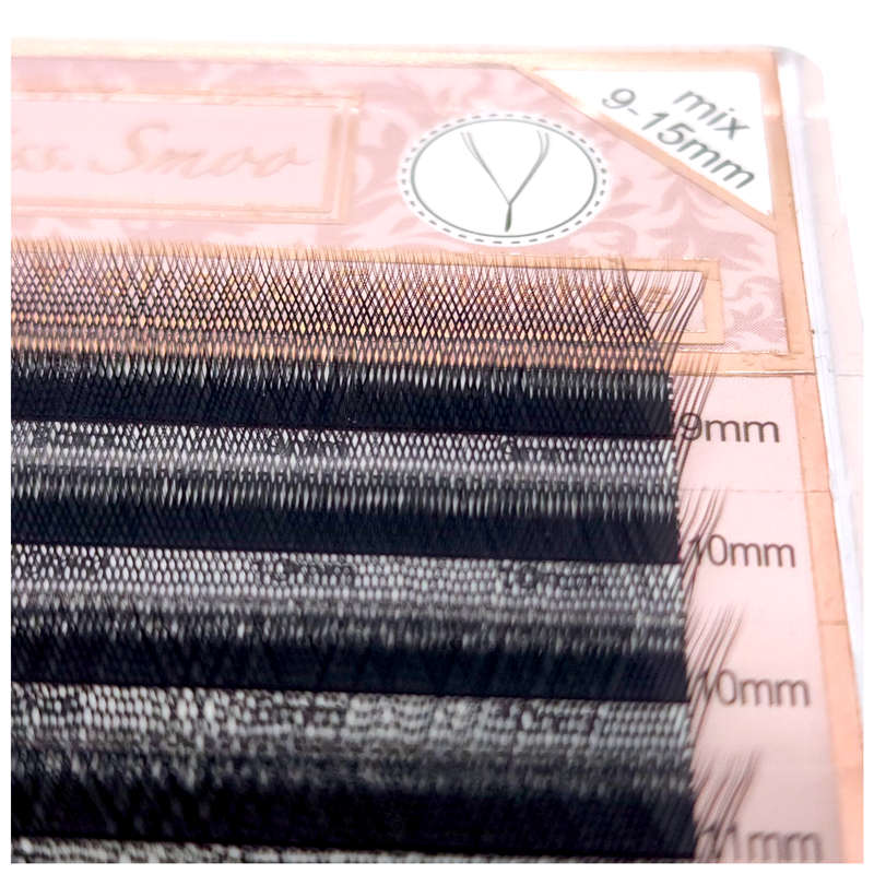 Eyelash Extension - YY - 0.07C - Mix 9 to 15mm